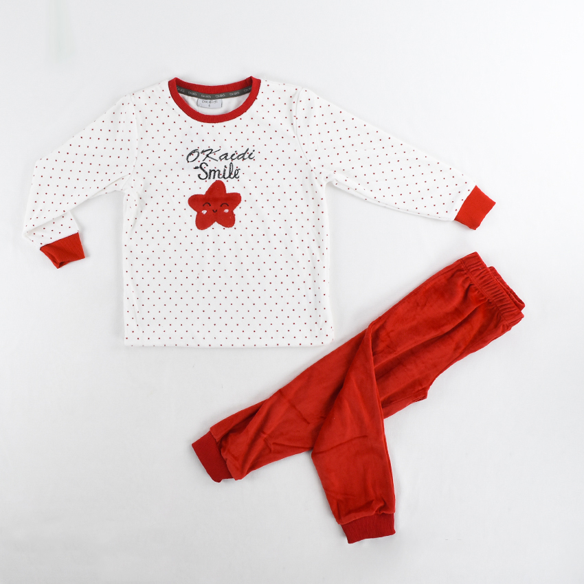 Pyjama de Noël rouge Garçon Okaïdi & Obaïbi