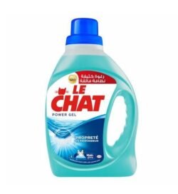 LE CHAT LAVE LINGE 1L POWER GEL BLEU