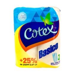 COTEX ESSUIE-TOUT LE BASICO 2PCS