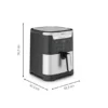 Friteuse à Air 2-en-1 Moulinex 6,5L – Image 2