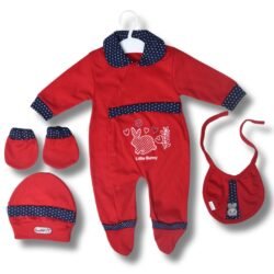 Grenouillère pour Bébé 4PCS 0-3 mois – Image 4