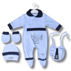 Grenouillère pour Bébé 4PCS 0-3 mois – Image 3