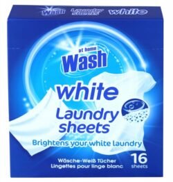 Lingettes blanchissantes pour le linge At Home