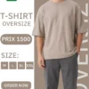 T-SHIRT OVERSIZE HOMME