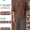 T-SHIRT OVERSIZE HOMME