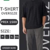 T-SHIRT OVERSIZE HOMME M-L-XL-XXL
