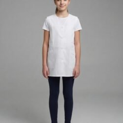 TABLIER D ECOLE FILLE BL