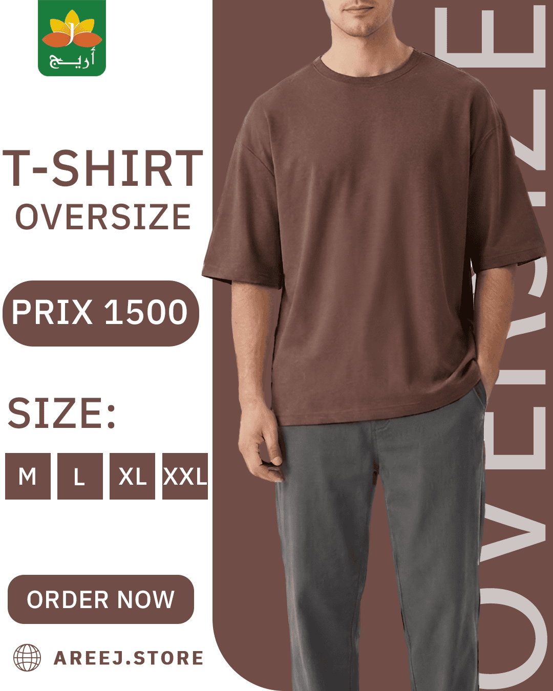 T-SHIRT OVERSIZE HOMME M-L-XL-XXL – Image 5