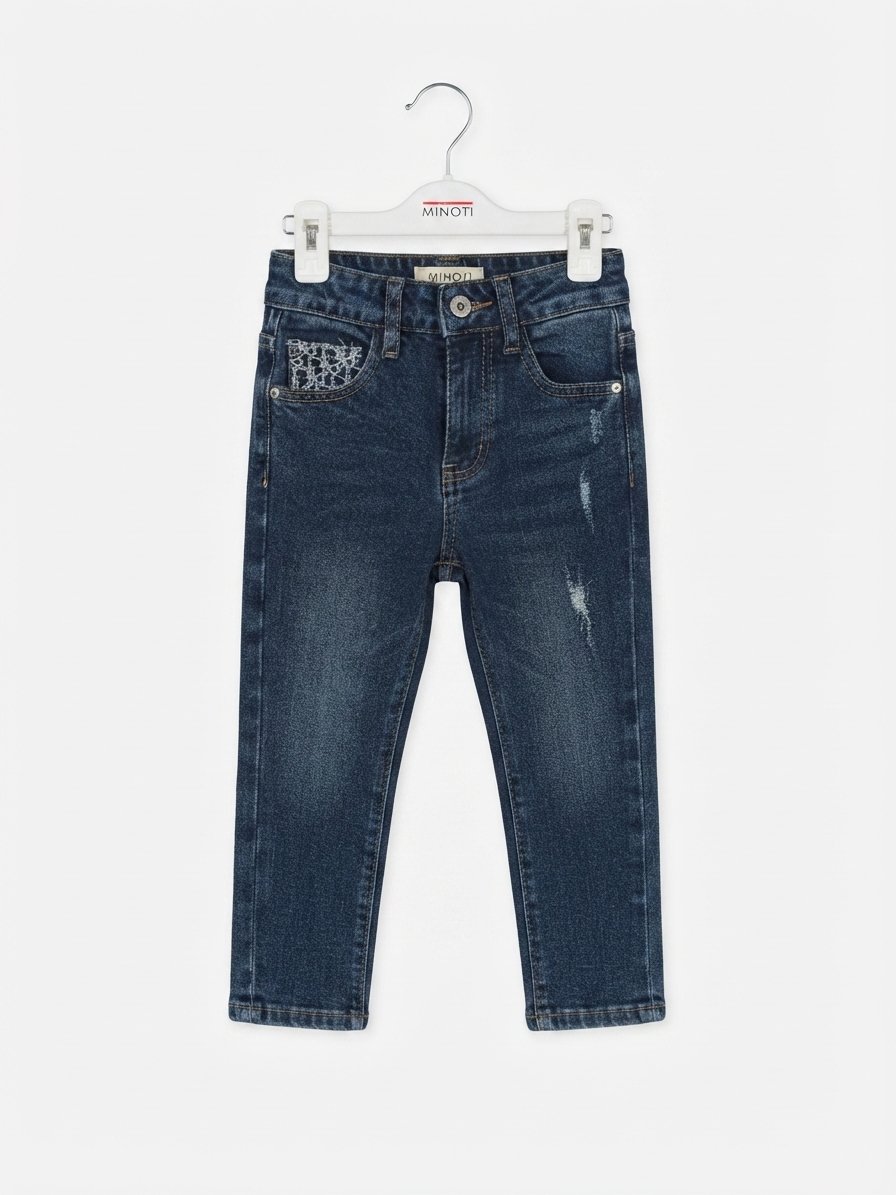PANTALON GAR6-14ANS CEREZA